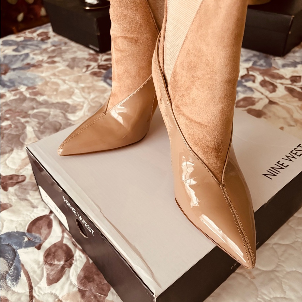 Nine West Women's Beige Boots